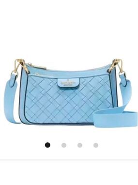 Kate Spade New York Duet Woven Leather Crossbody